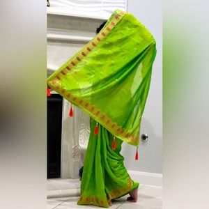 Indian saree with blouse